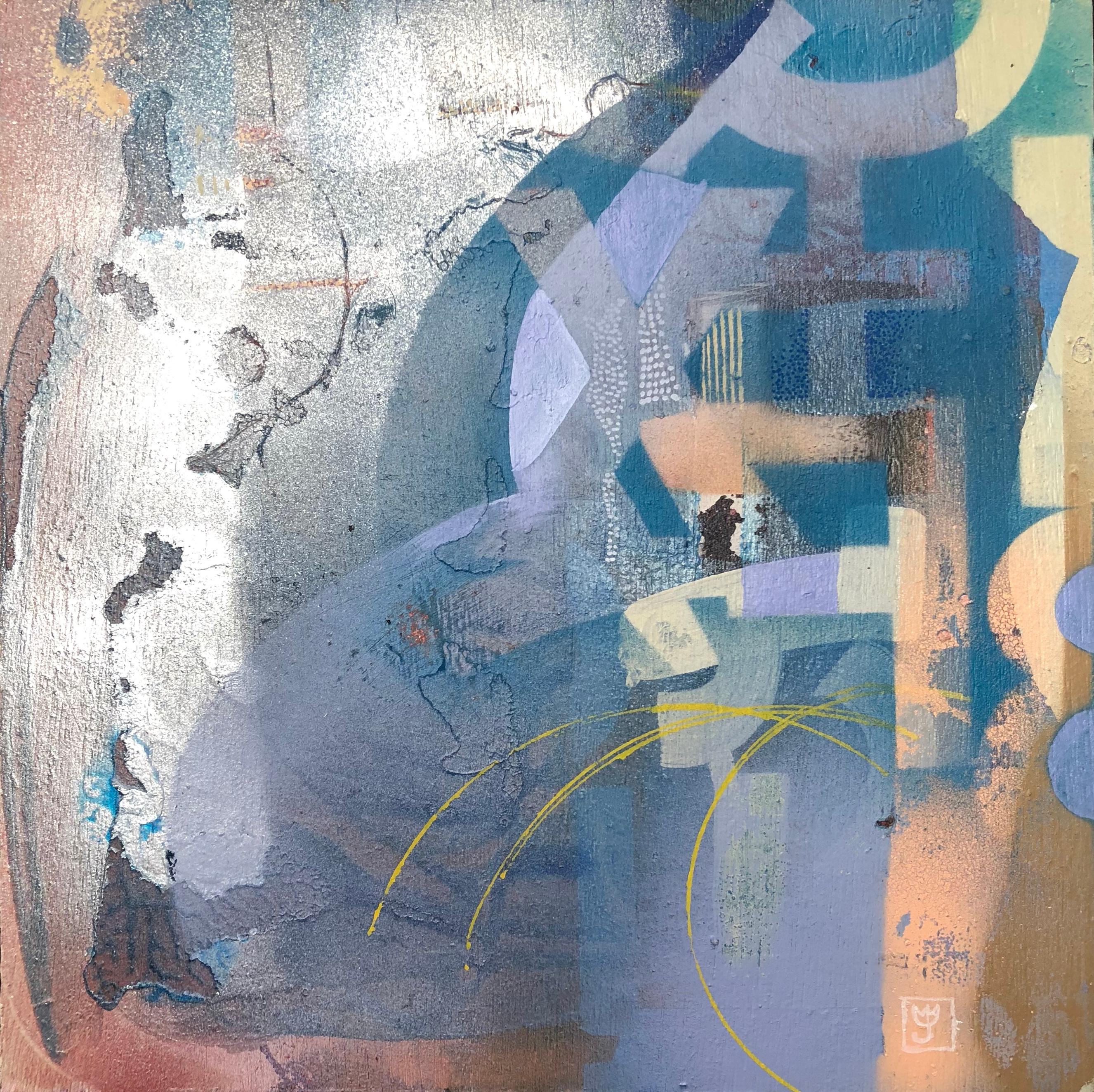 Janine Etherington Abstract Painting - Daybreak