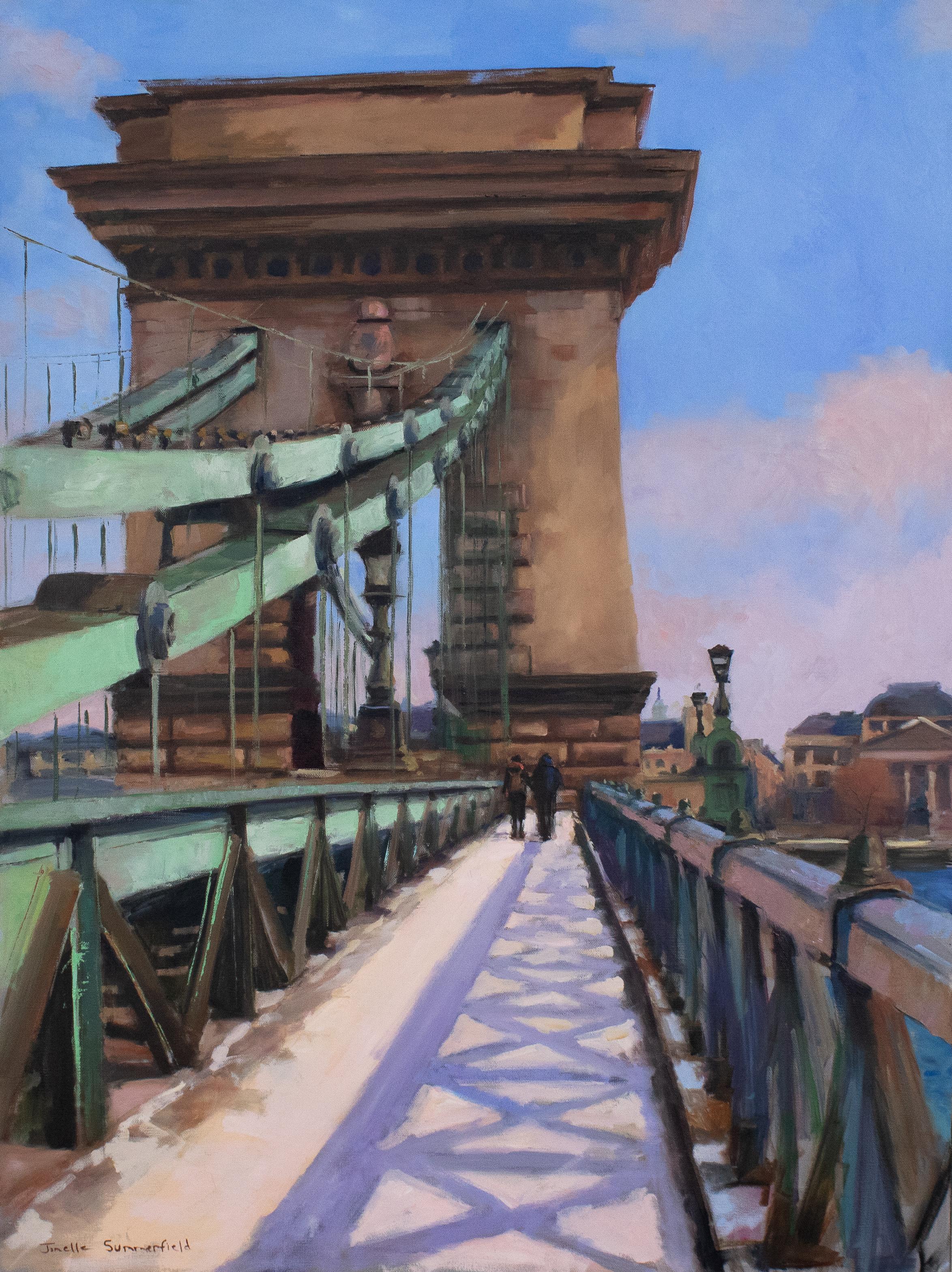 Jonelle Summerfield Interior Painting - Chain Bridge of Budapest