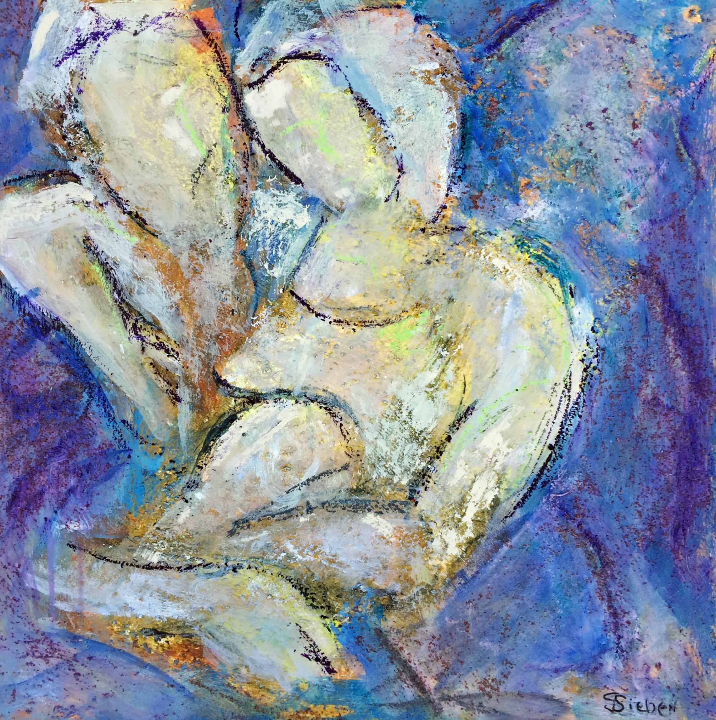 Sharon Sieben Figurative Painting - Together