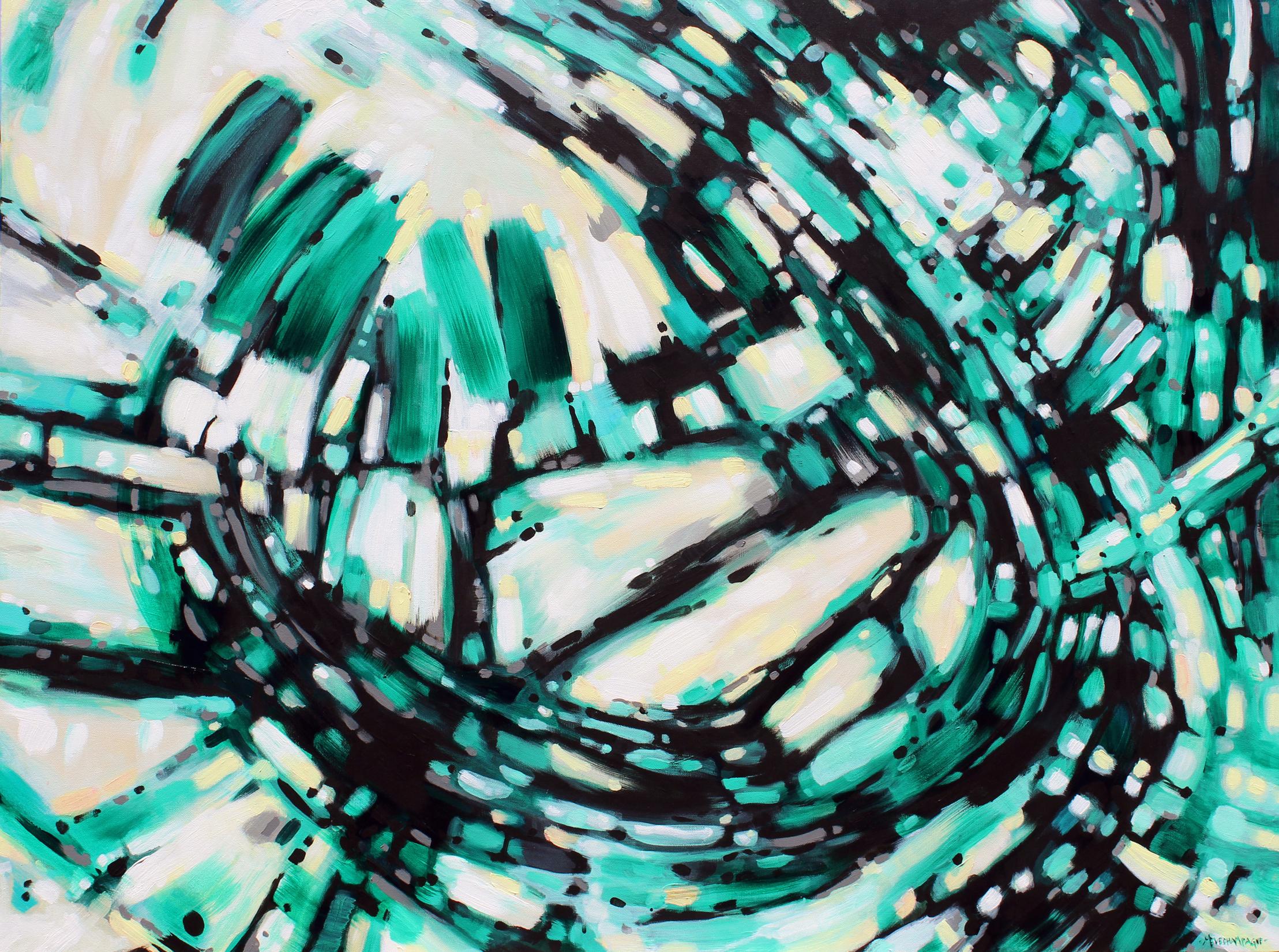Abstract Painting di Marie-Eve Champagne - Circo di Smeraldo