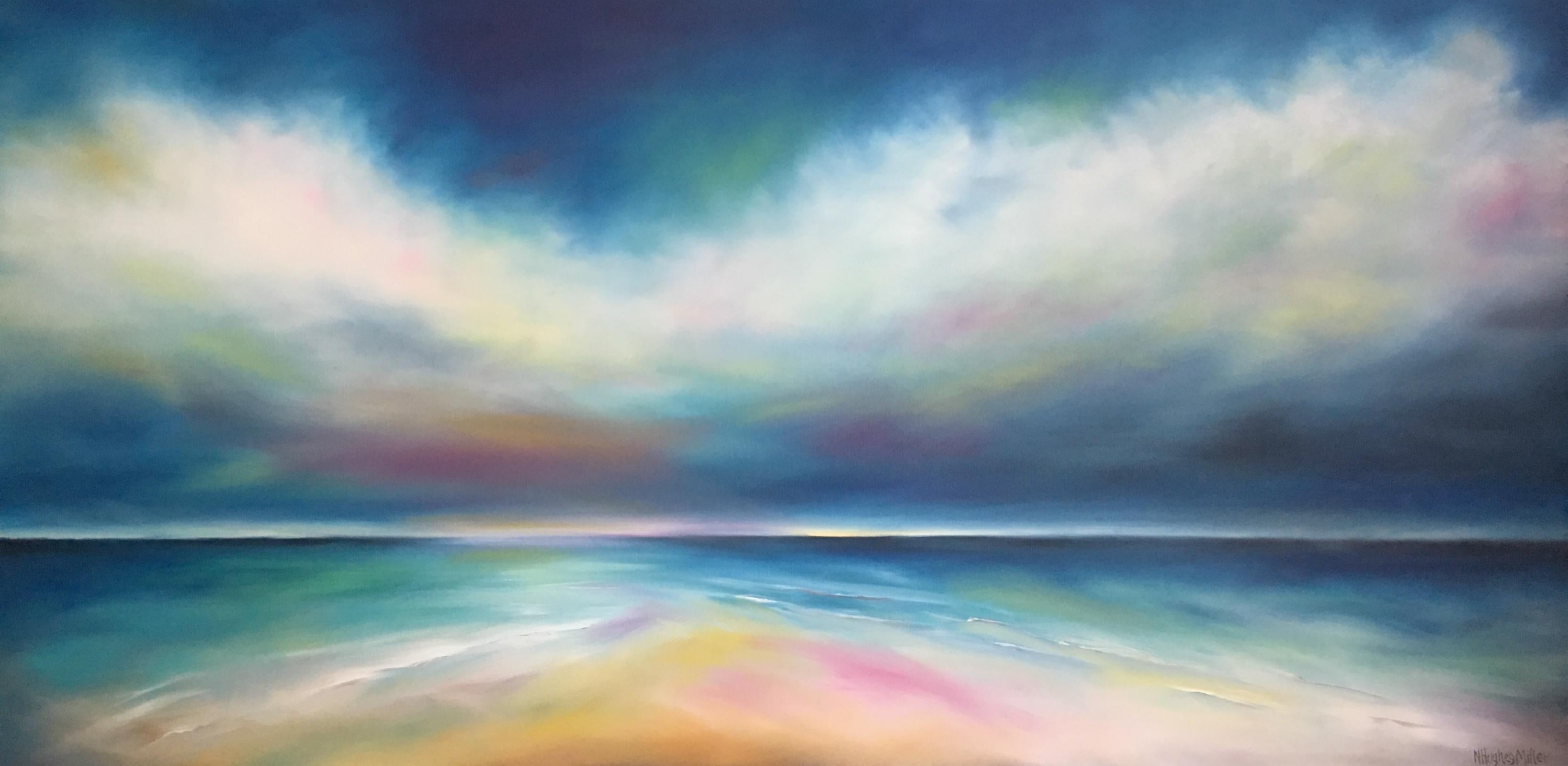 Onshore Clouds - Art by Nancy Hughes Miller