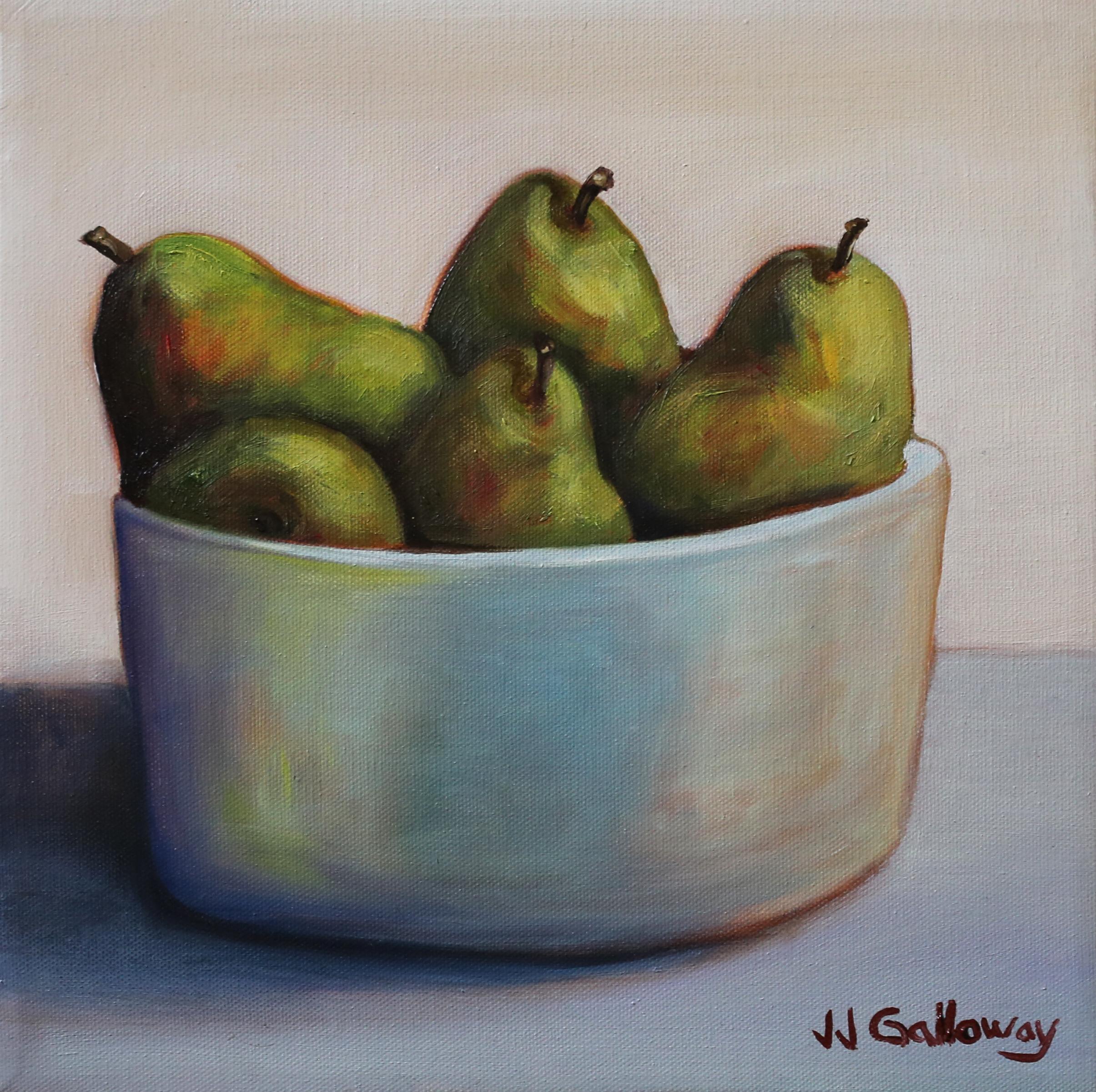 JJ Galloway Still-Life Painting - Group of Pears