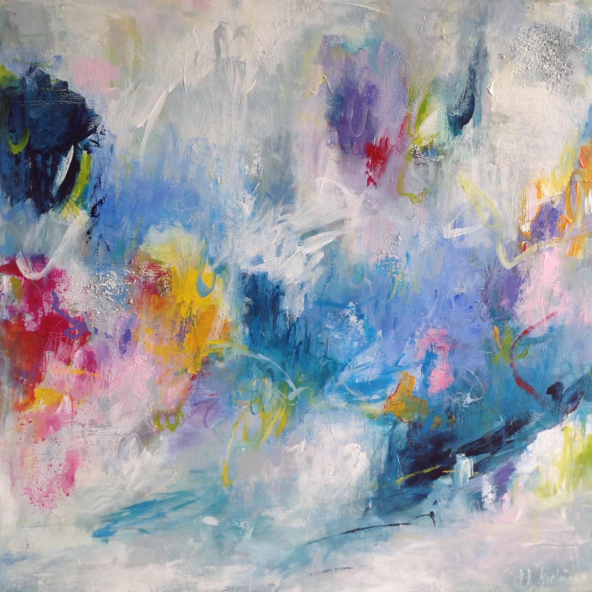 Hilma Koelman Abstract Painting - Show Me the Way