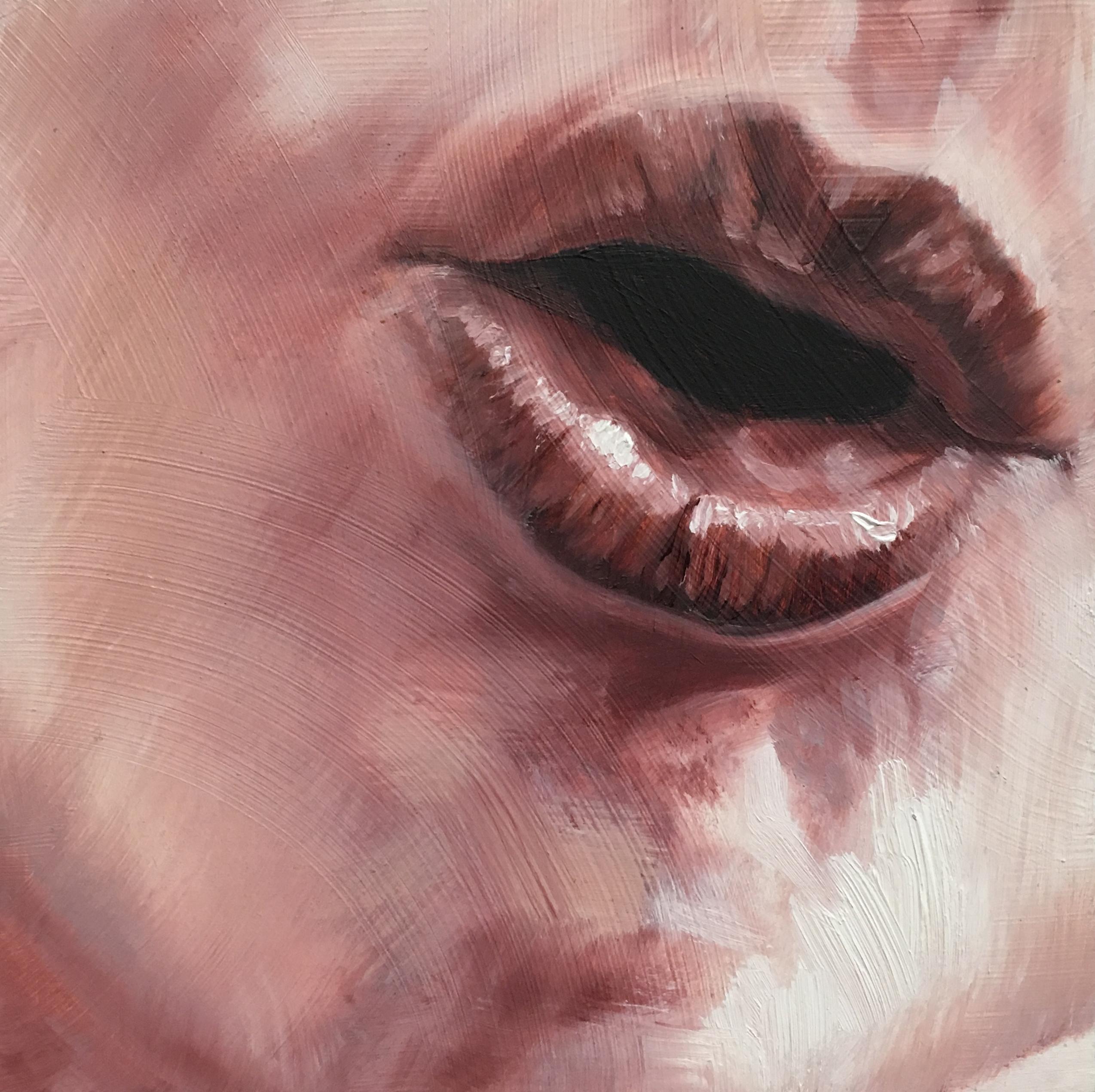 Shaina Craft Portrait Painting - Pucker, Oil Painting