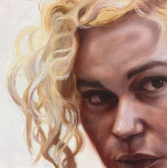 Side Glance, Oil Painting