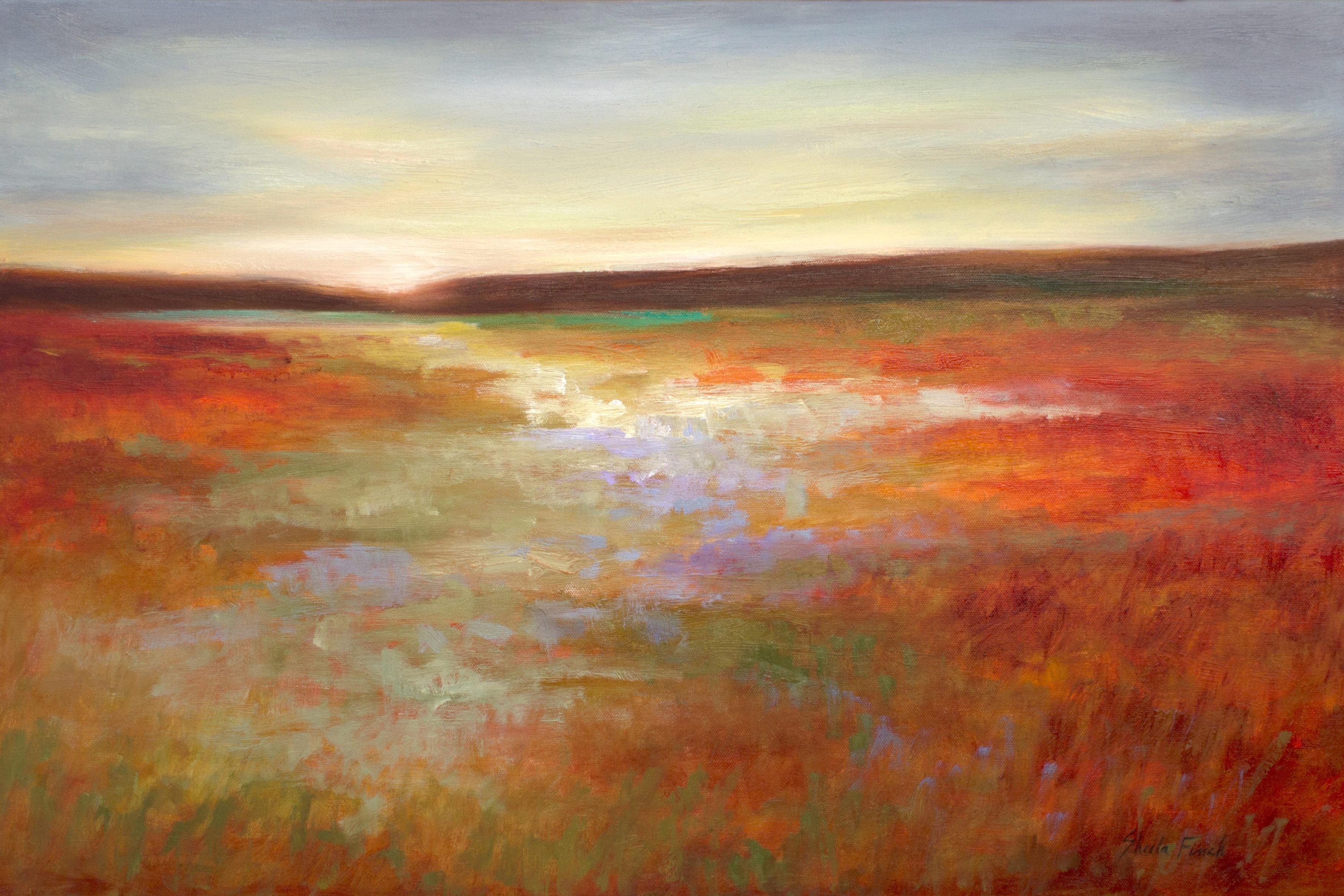 Light Across The Meadow - Art by Sheila Finch