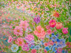 Floral Blooms, Original Painting