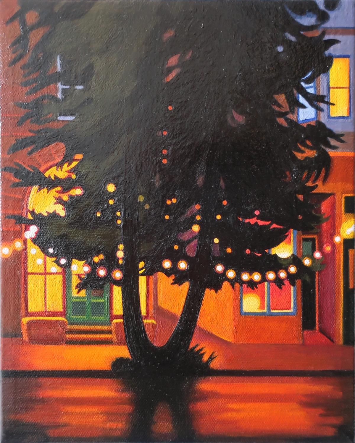 Hadley Northrop Interior Painting - Delta Tree, Oil Painting