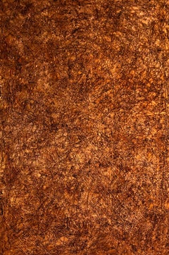 Fusion Copper, Abstract Painting