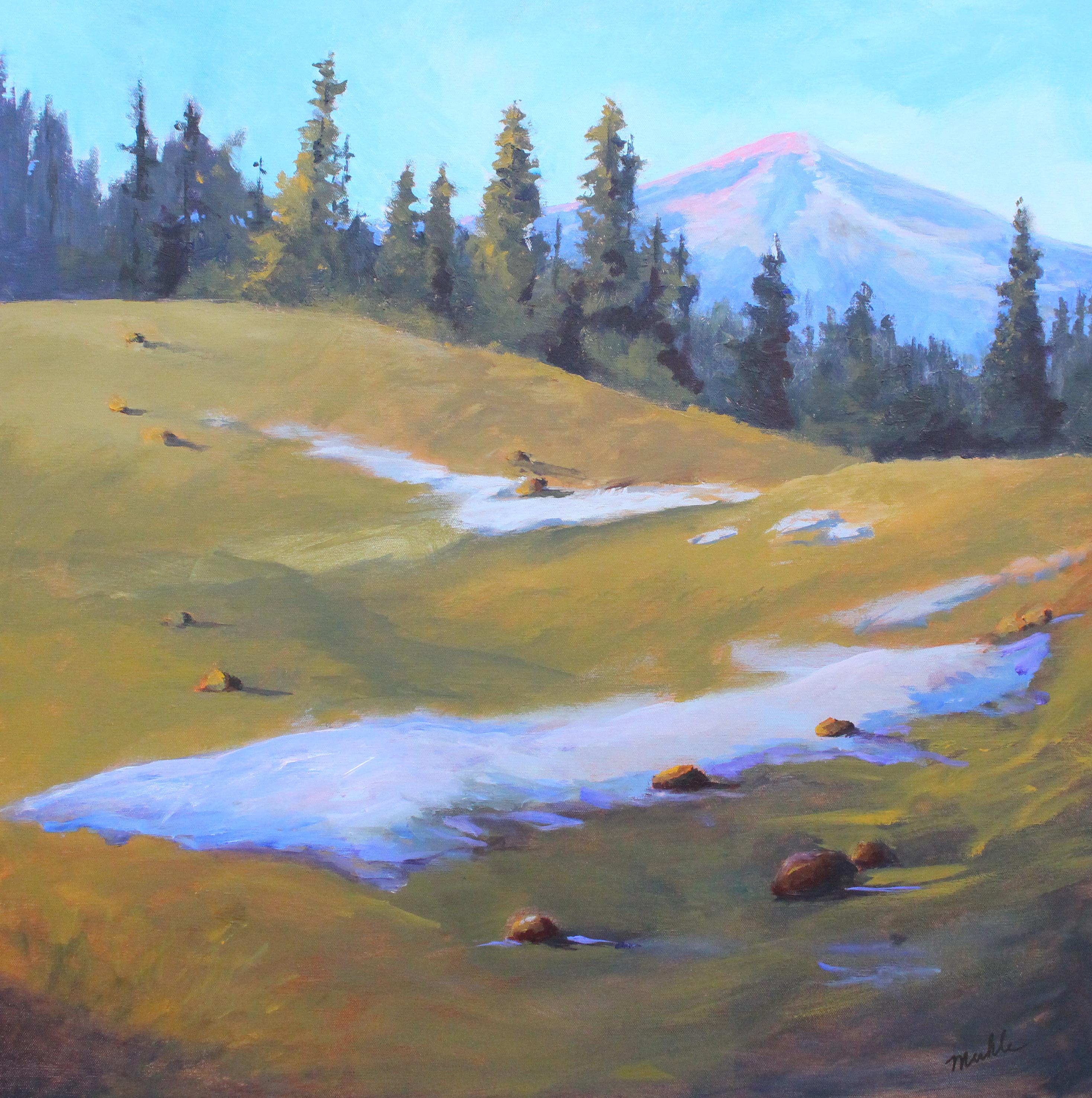 Landscape Painting di Nancy Merkle - Trek degli scapoli