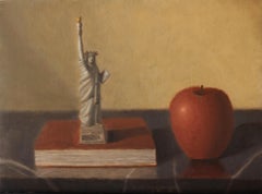 The Big Apple, Oil Painting
