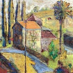 Crockett Houses, Original Painting