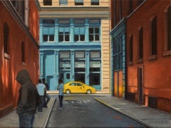 On Jersey Street, Oil Painting