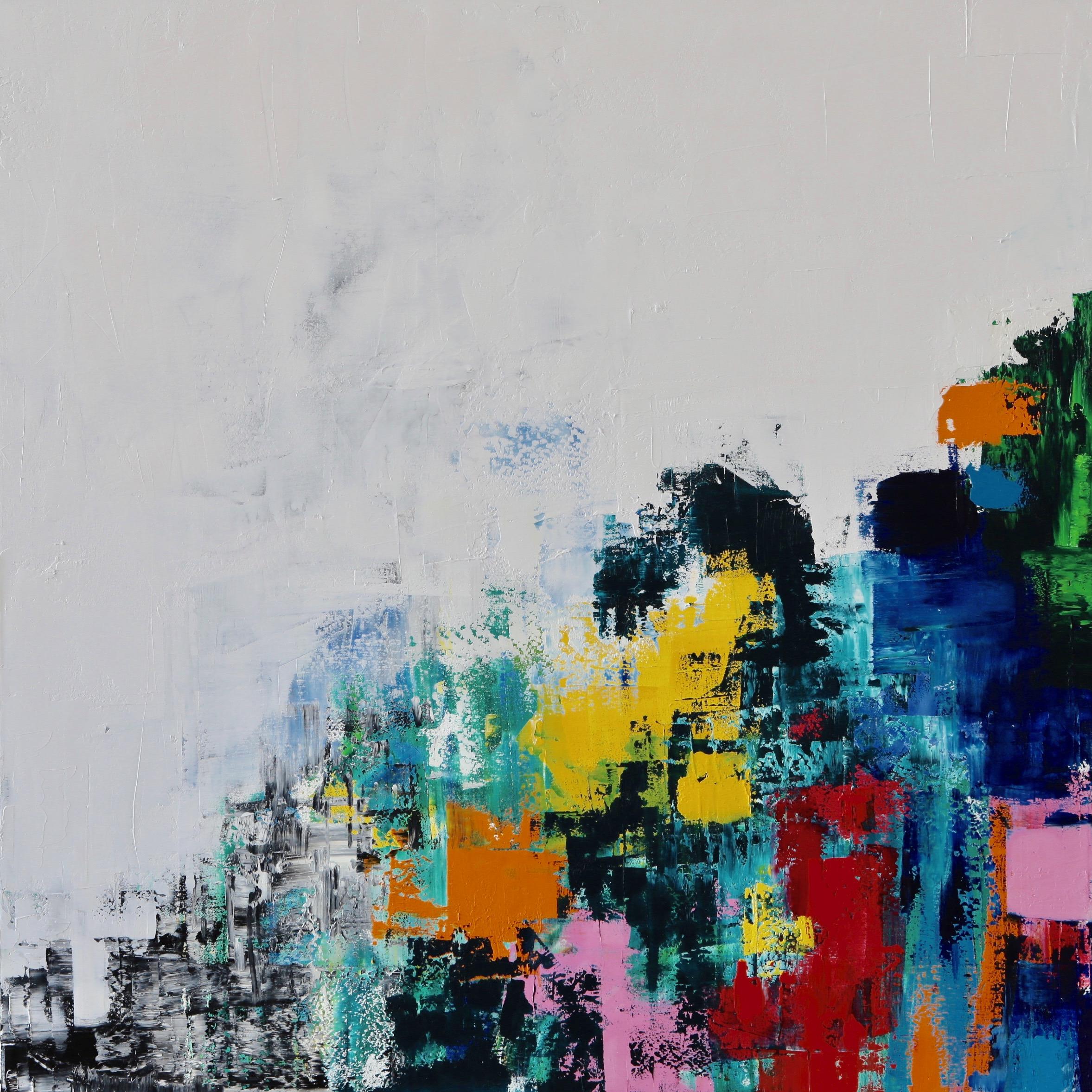 Mia Tarducci Abstract Painting - Accumulate