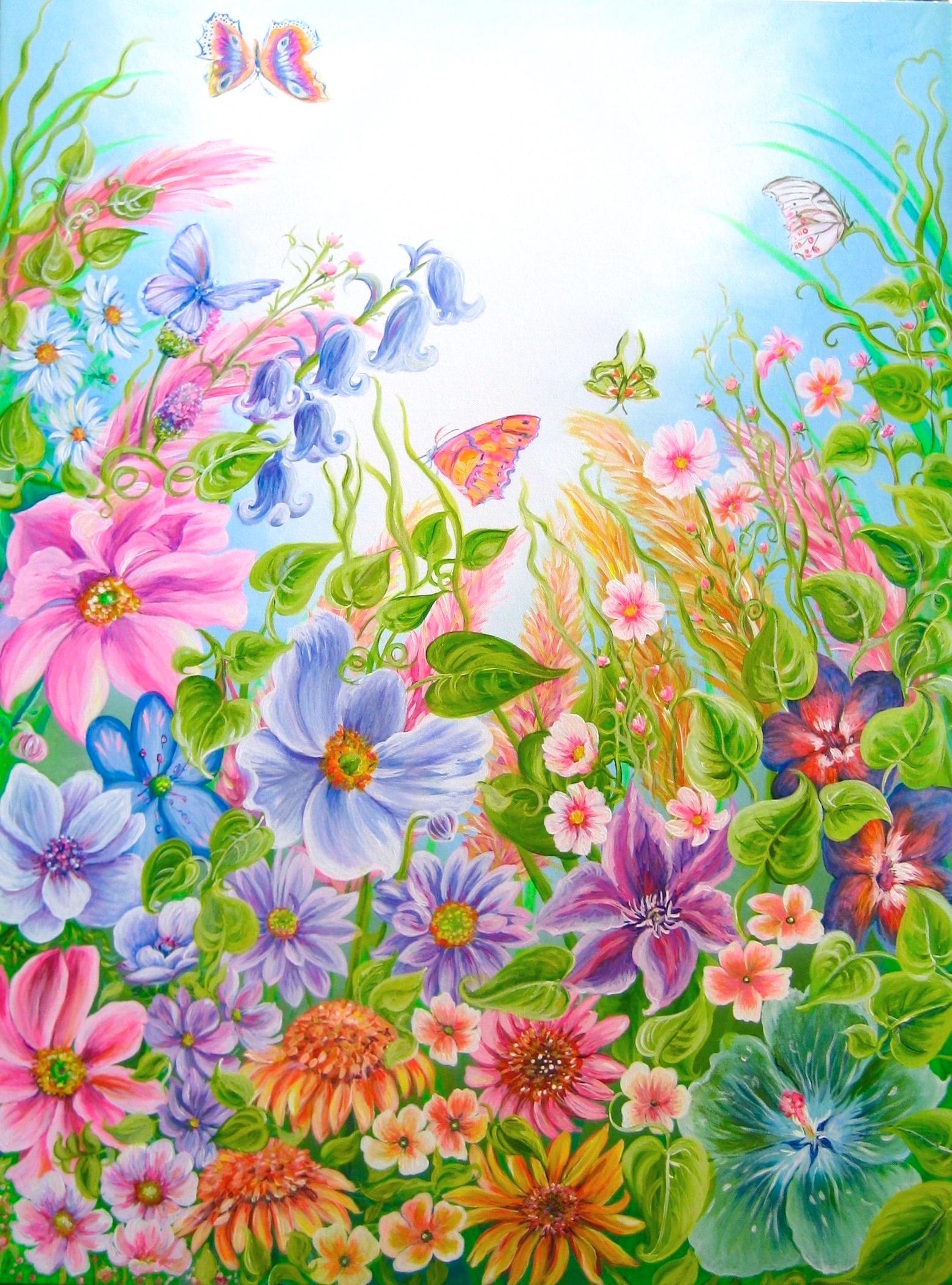 Still-Life Painting di Natasha Tayles - Sogni d'estate, Pittura originale