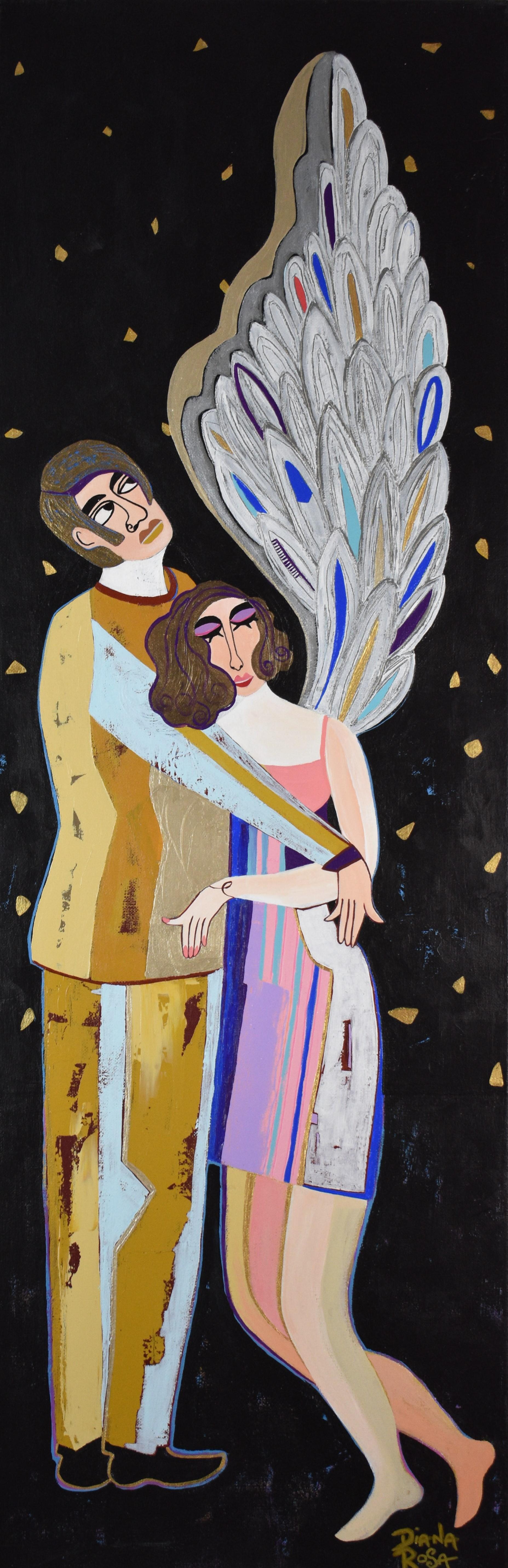 Fallen Angel - Art by Diana Rosa