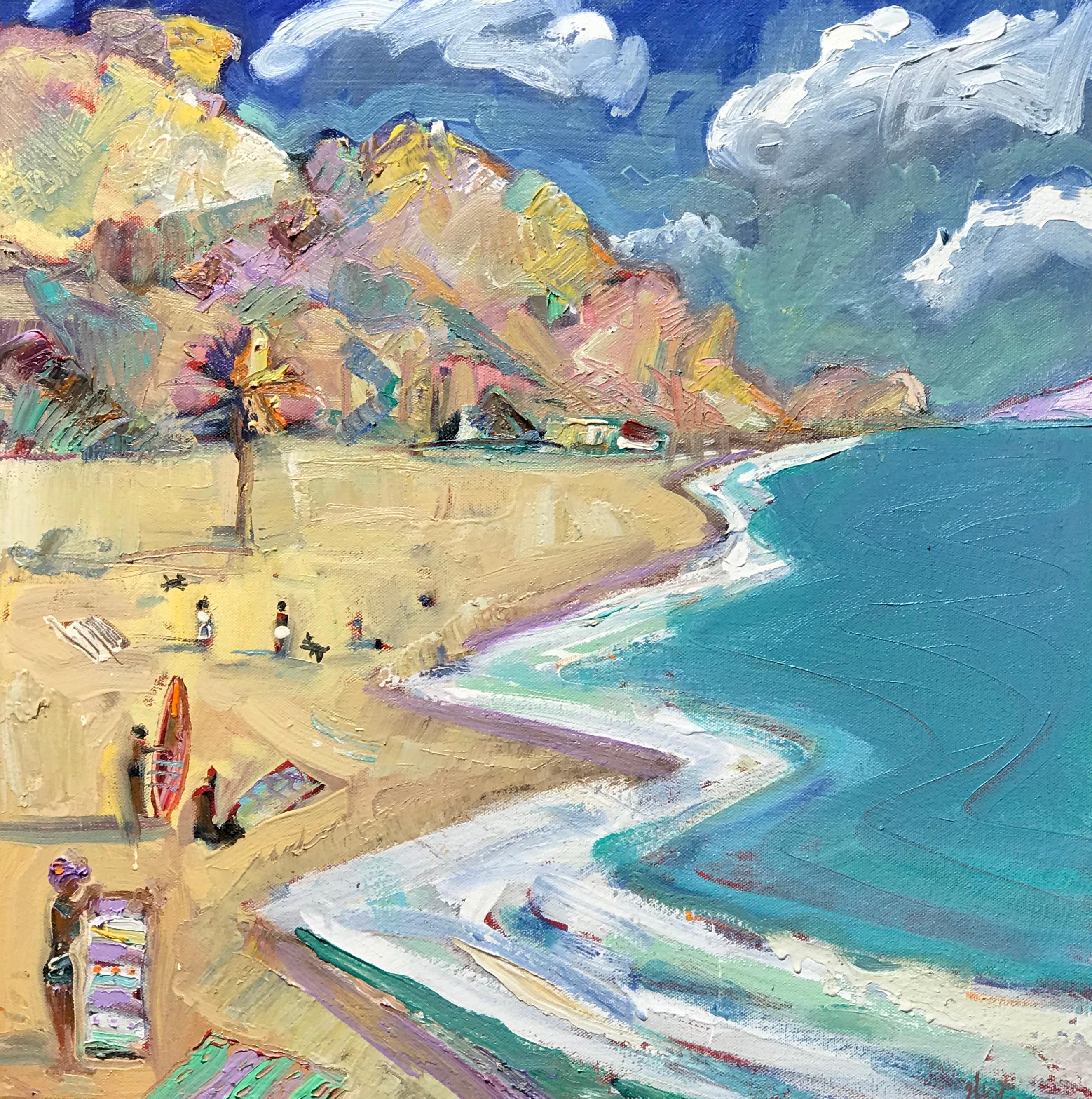 Beach Scene - Art by James Hartman