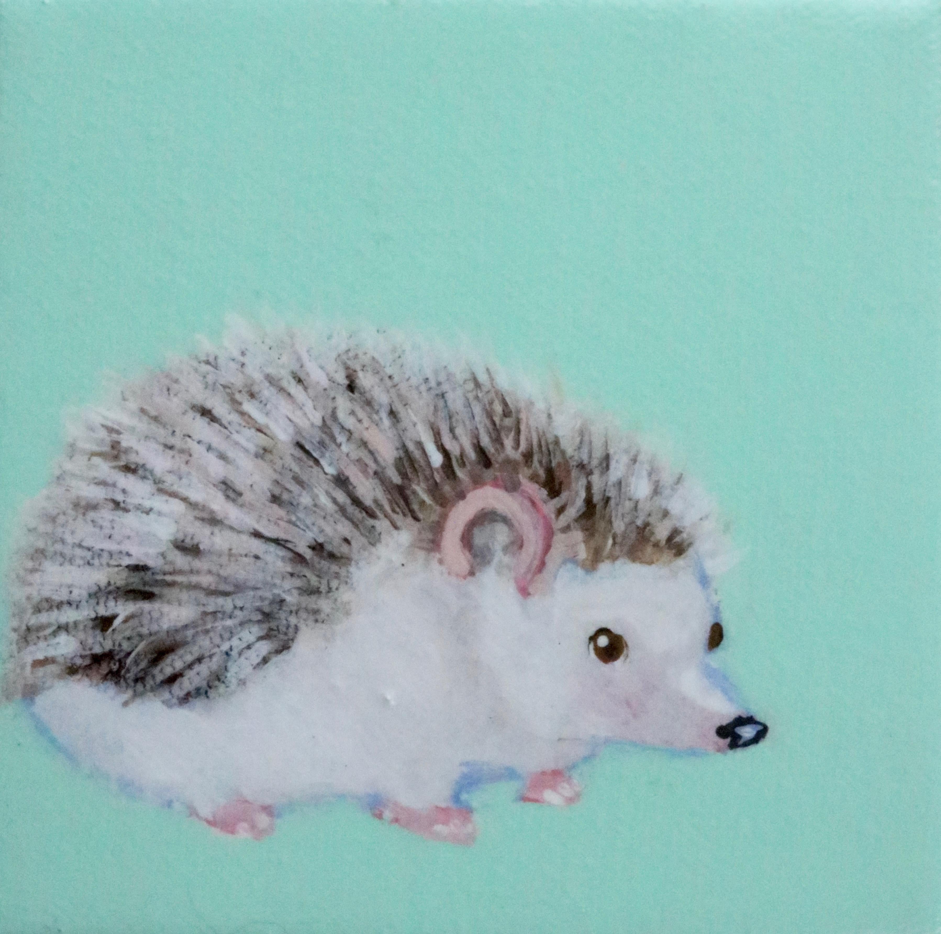 Lesli DeVito Animal Painting - Haley