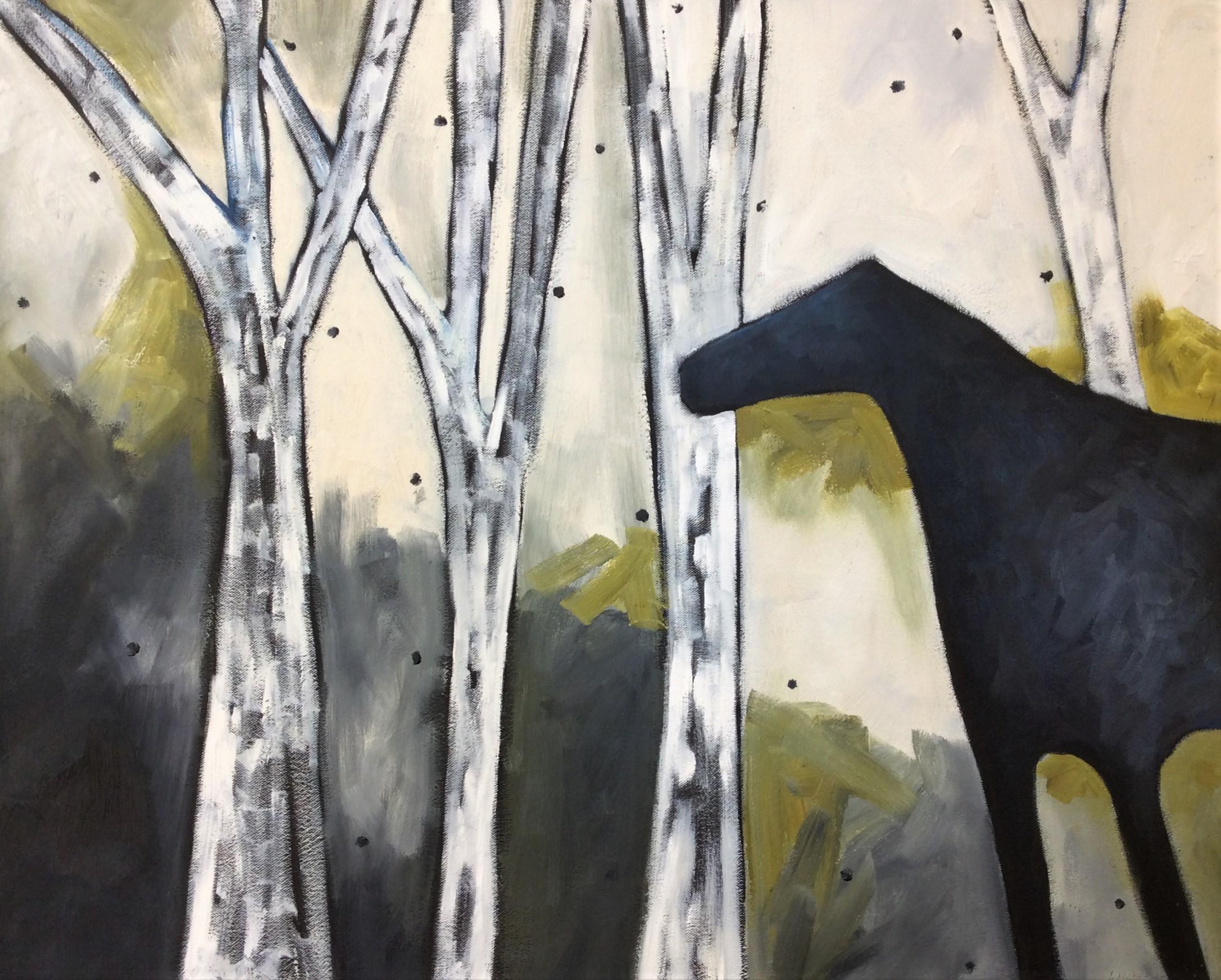 Jaime Ellsworth Animal Painting - Forest
