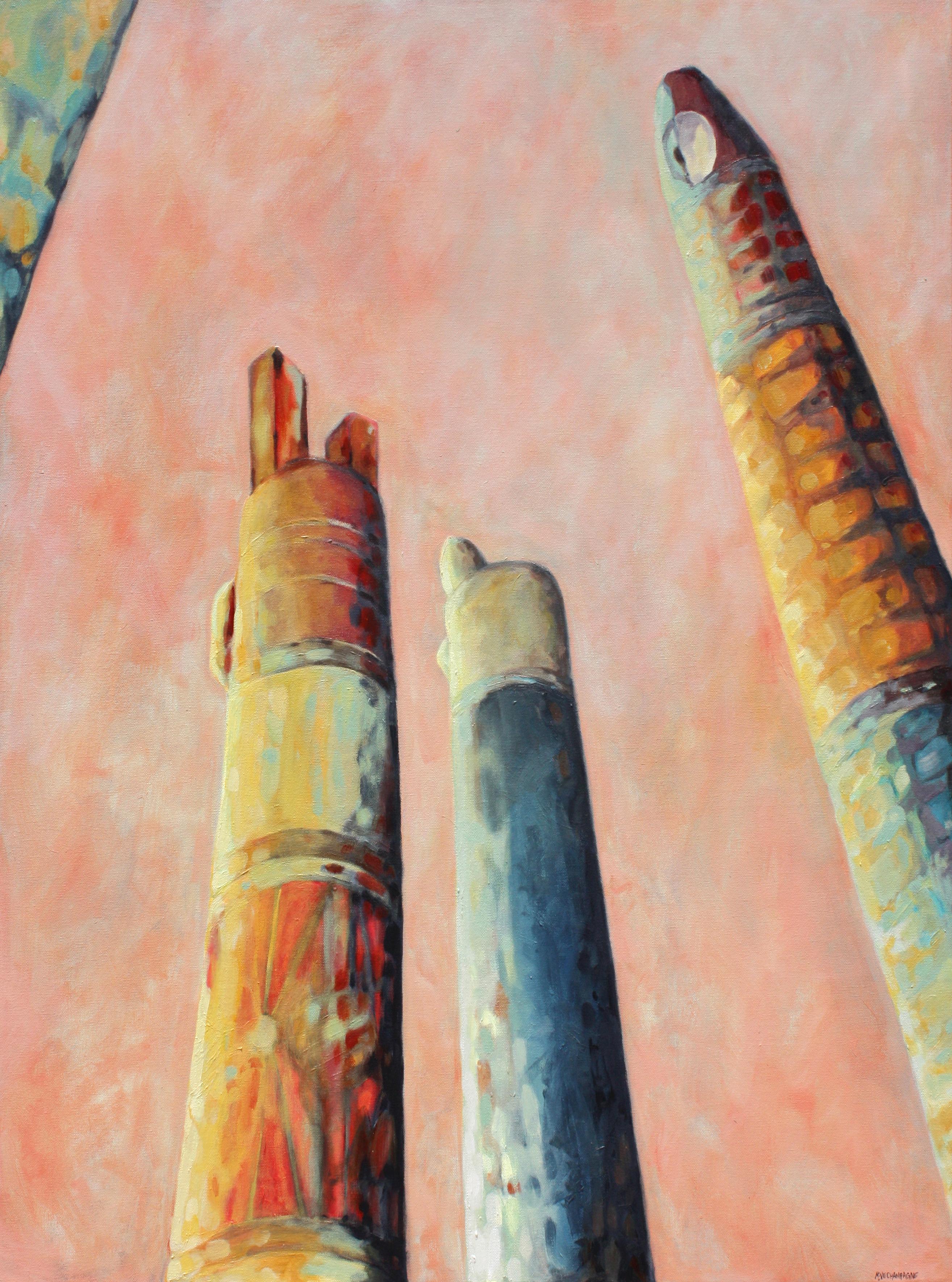 From Below - Totems - Art by Marie-Eve Champagne