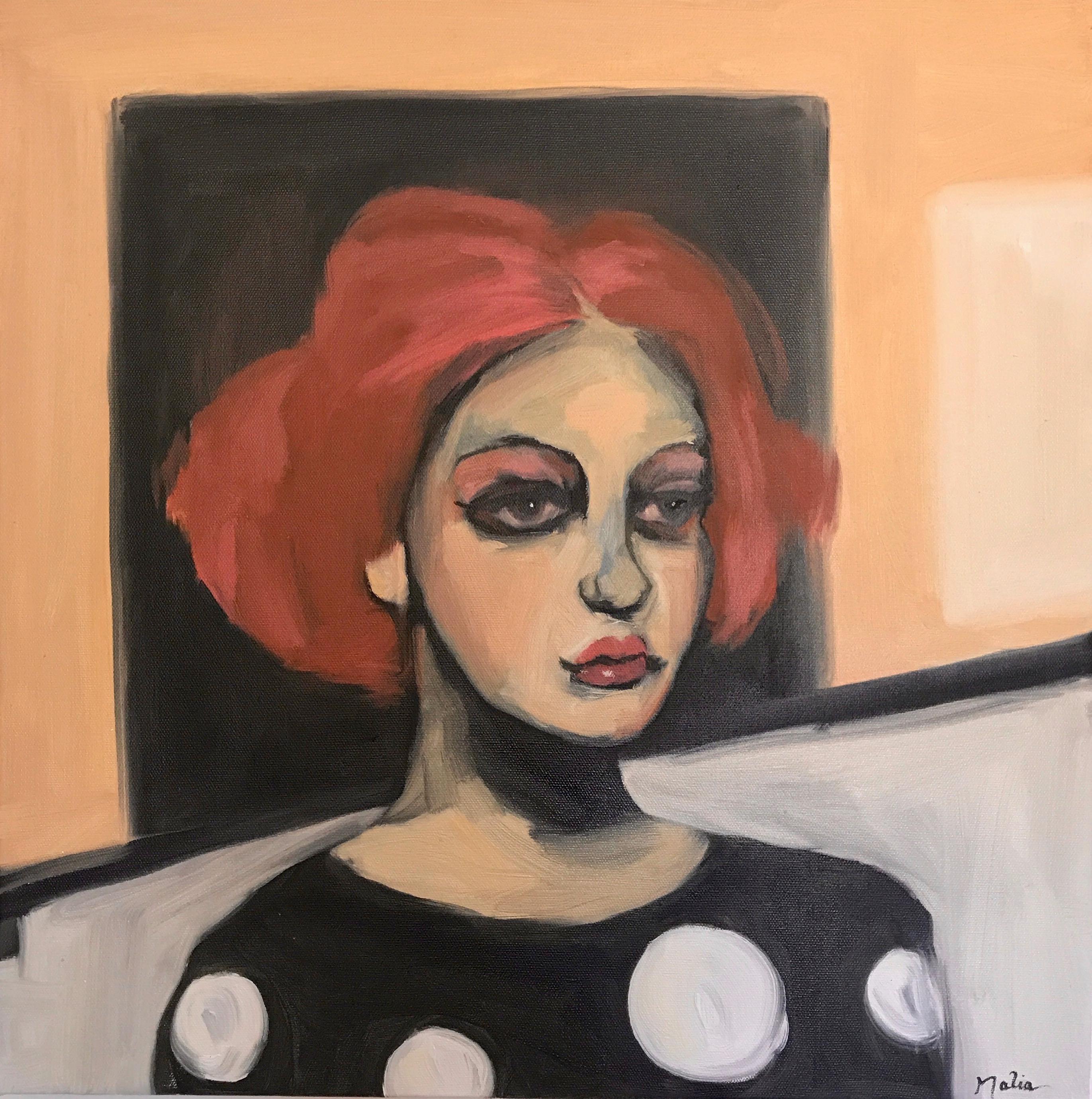 Malia Pettit Figurative Painting - After the Show