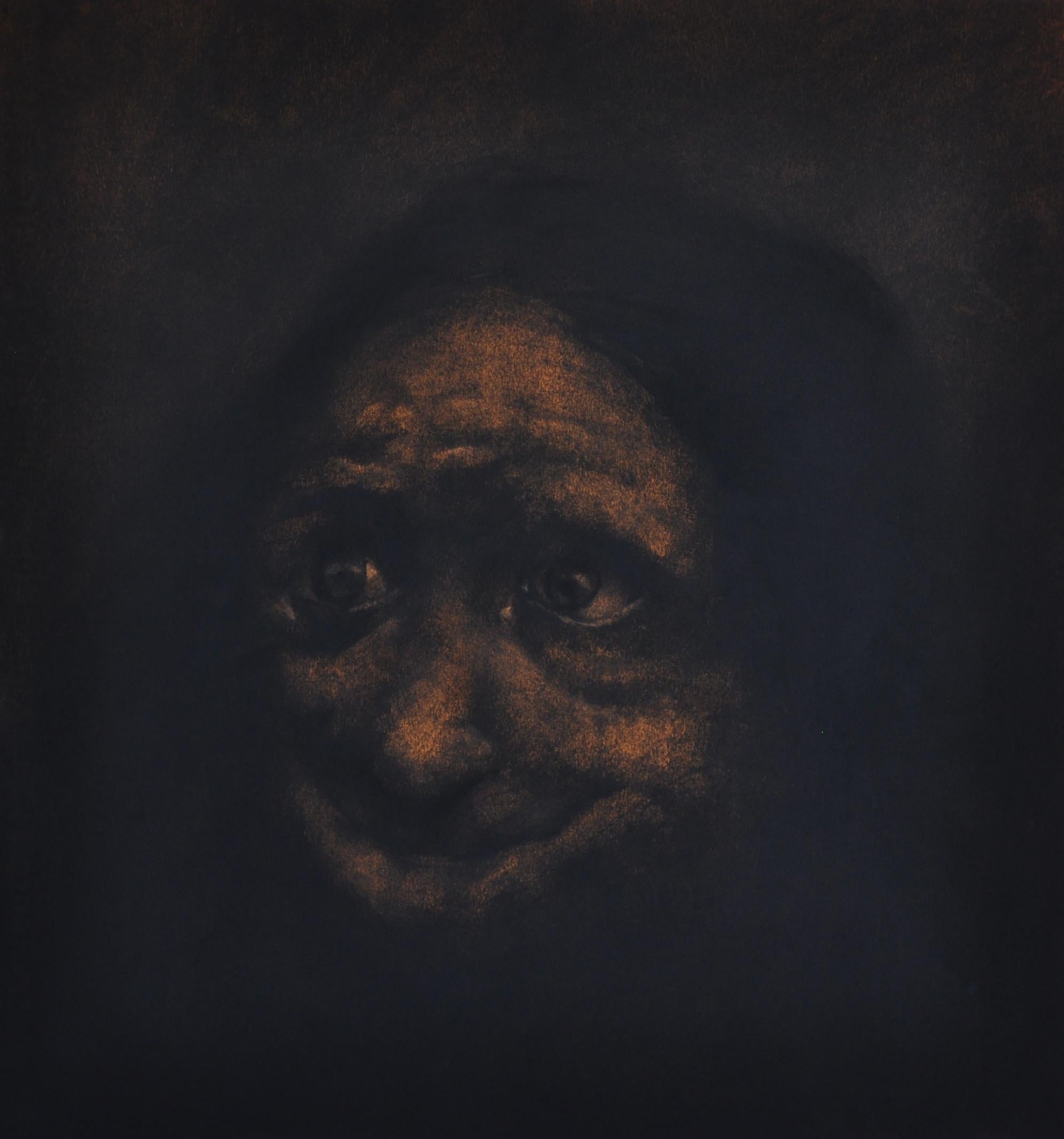 Drew McSherry Figurative Art – Grotesque Old Woman