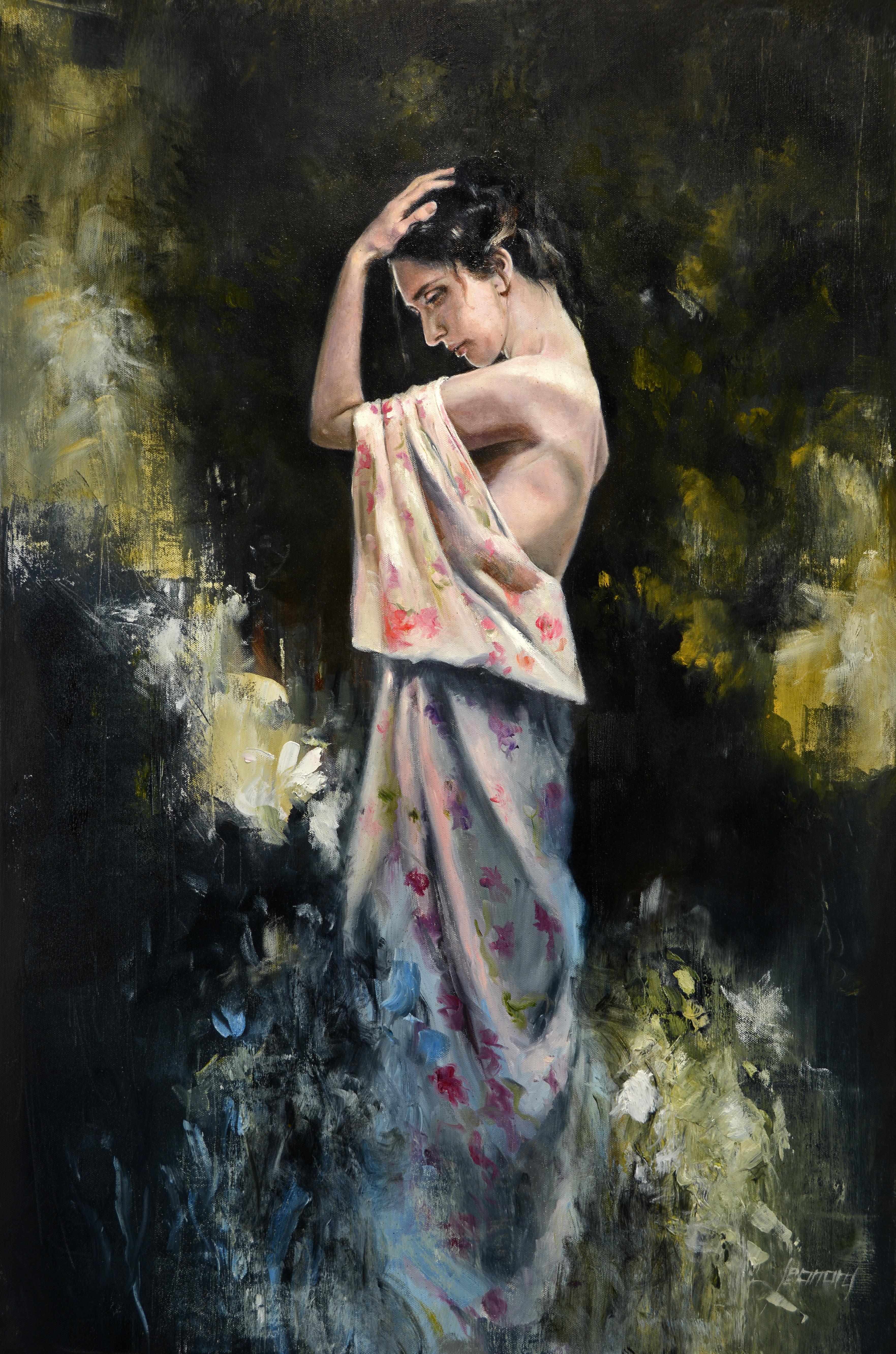Gary Leonard Figurative Painting - In the Morning