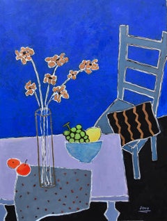 Still Life in Blue Room