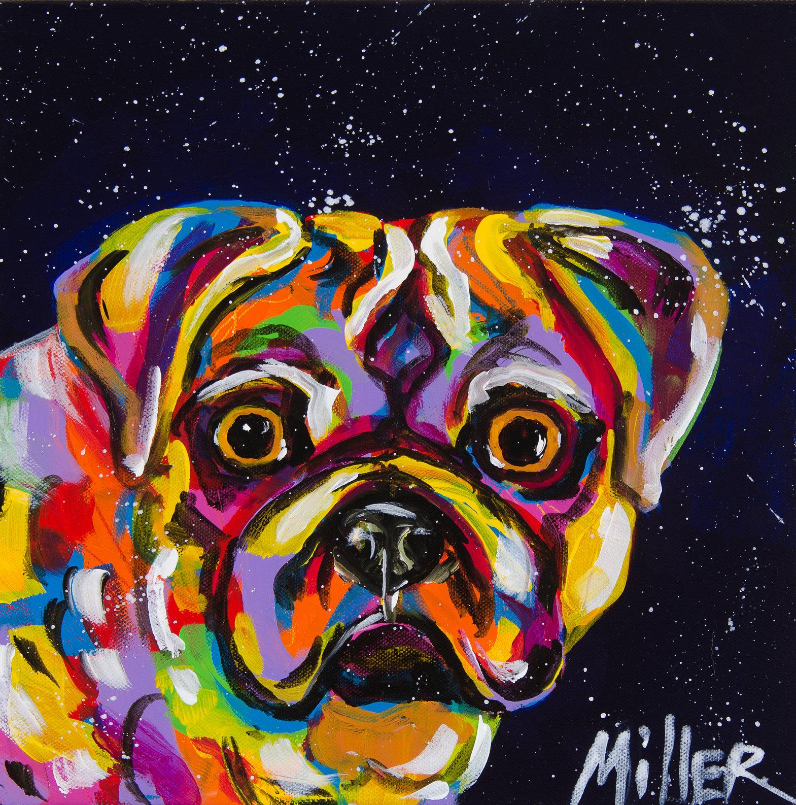 Tracy Miller Animal Painting - Surprise