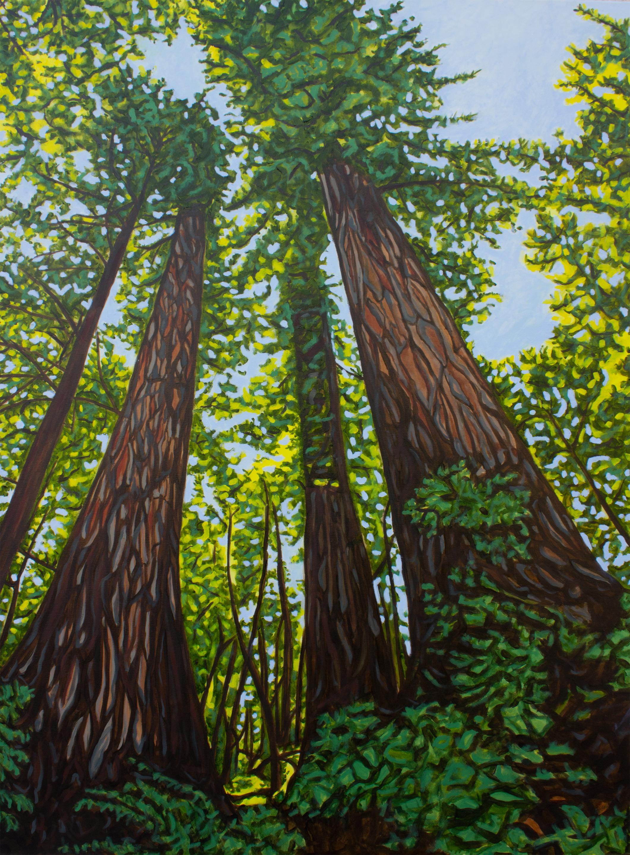 Crystal DiPietro Landscape Painting - Mighty Giants