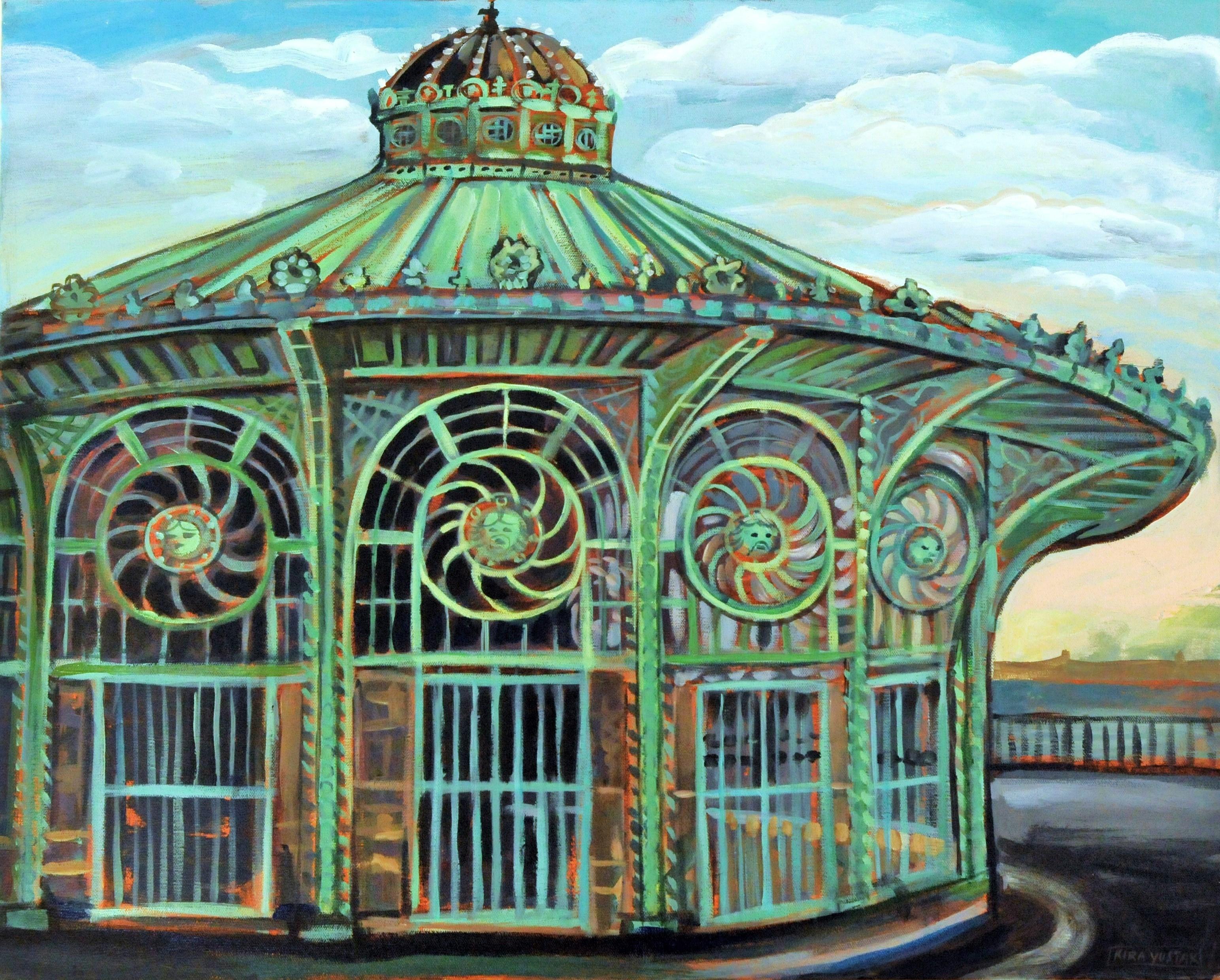 Kira Yustak Interior Painting - Carousel House, Asbury Park NJ