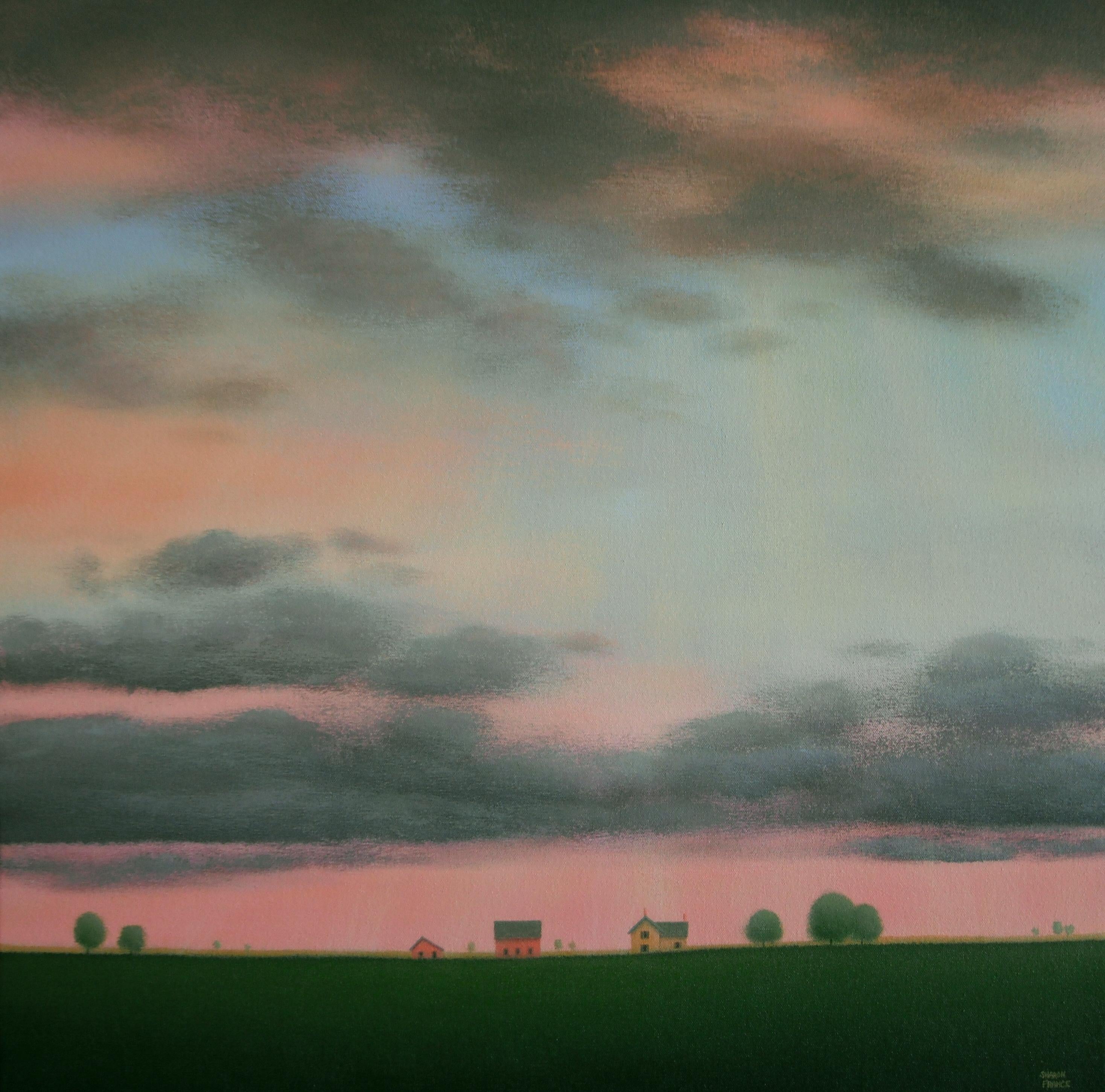 Sharon  France Landscape Painting - Below the Clearing Sky