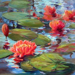 Waterlily Magic, Original Painting