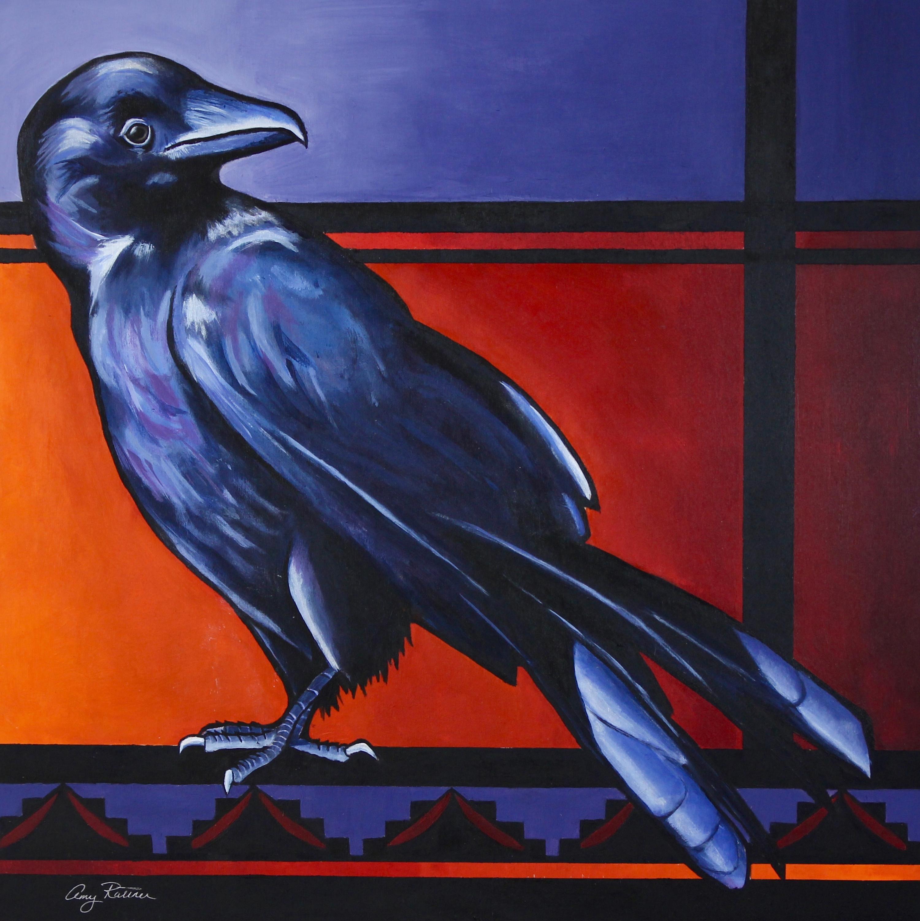 Crow Spirit - Art by Amy Rattner