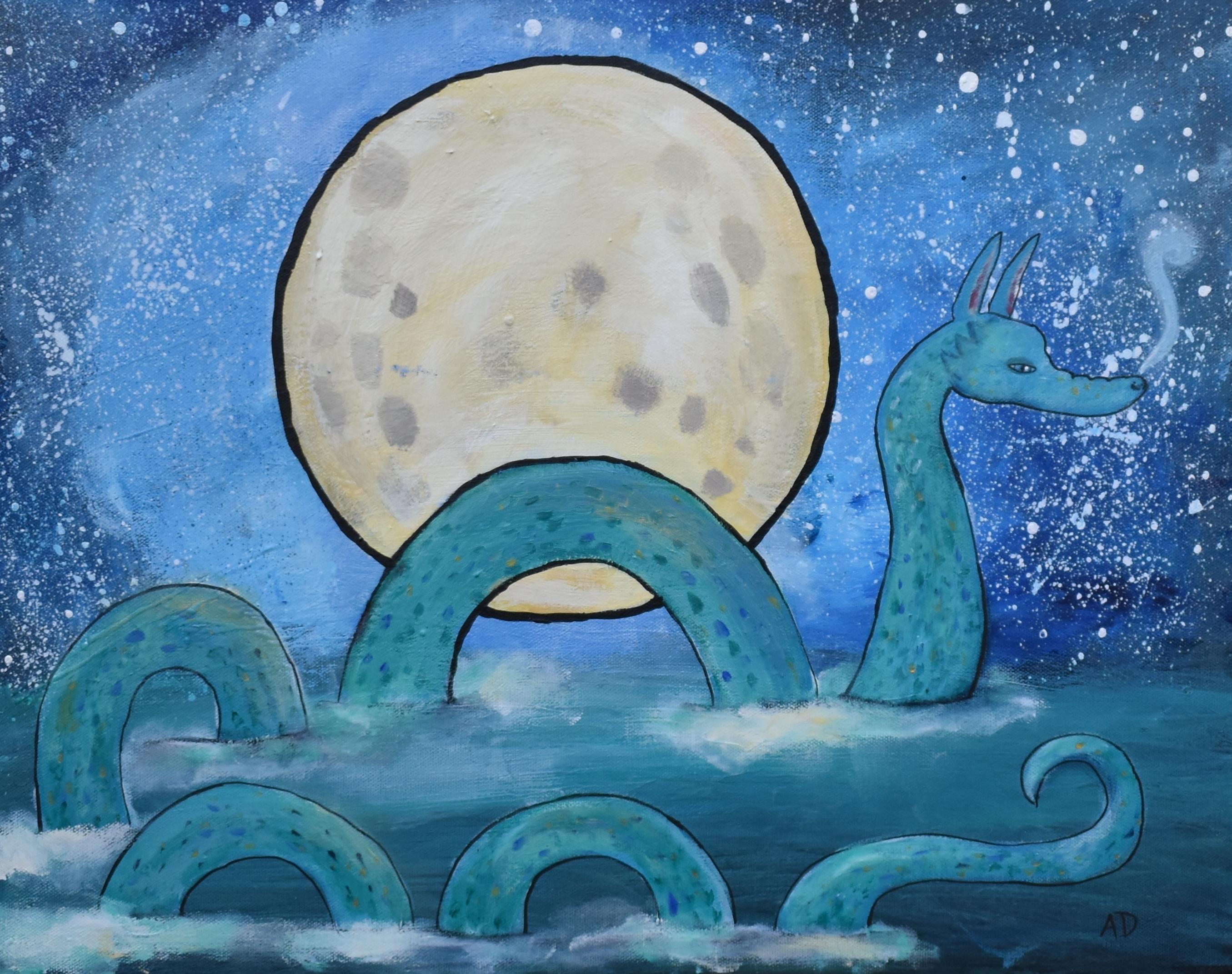 The Sea Serpent - Art by Andrea Doss