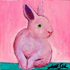 Neon Pink Bunny