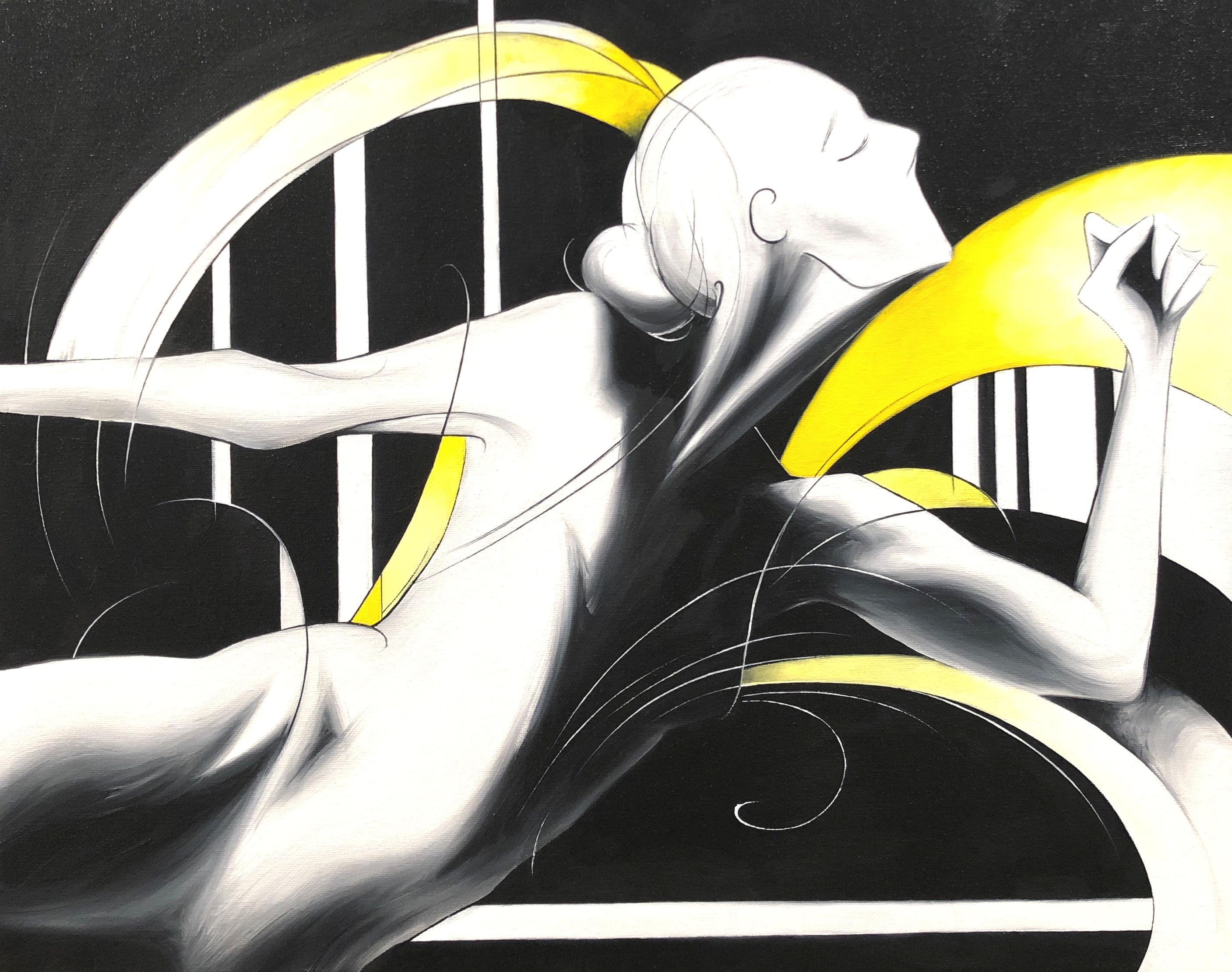 Figurative Painting di Sumner Crenshaw - Flash Forward