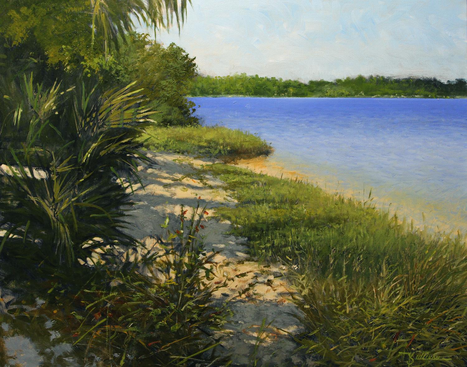 Kent Sullivan Landscape Painting - Charleston Harbor