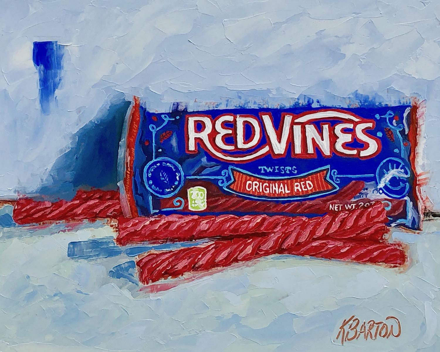 Karen Barton Still-Life Painting - Red Vines