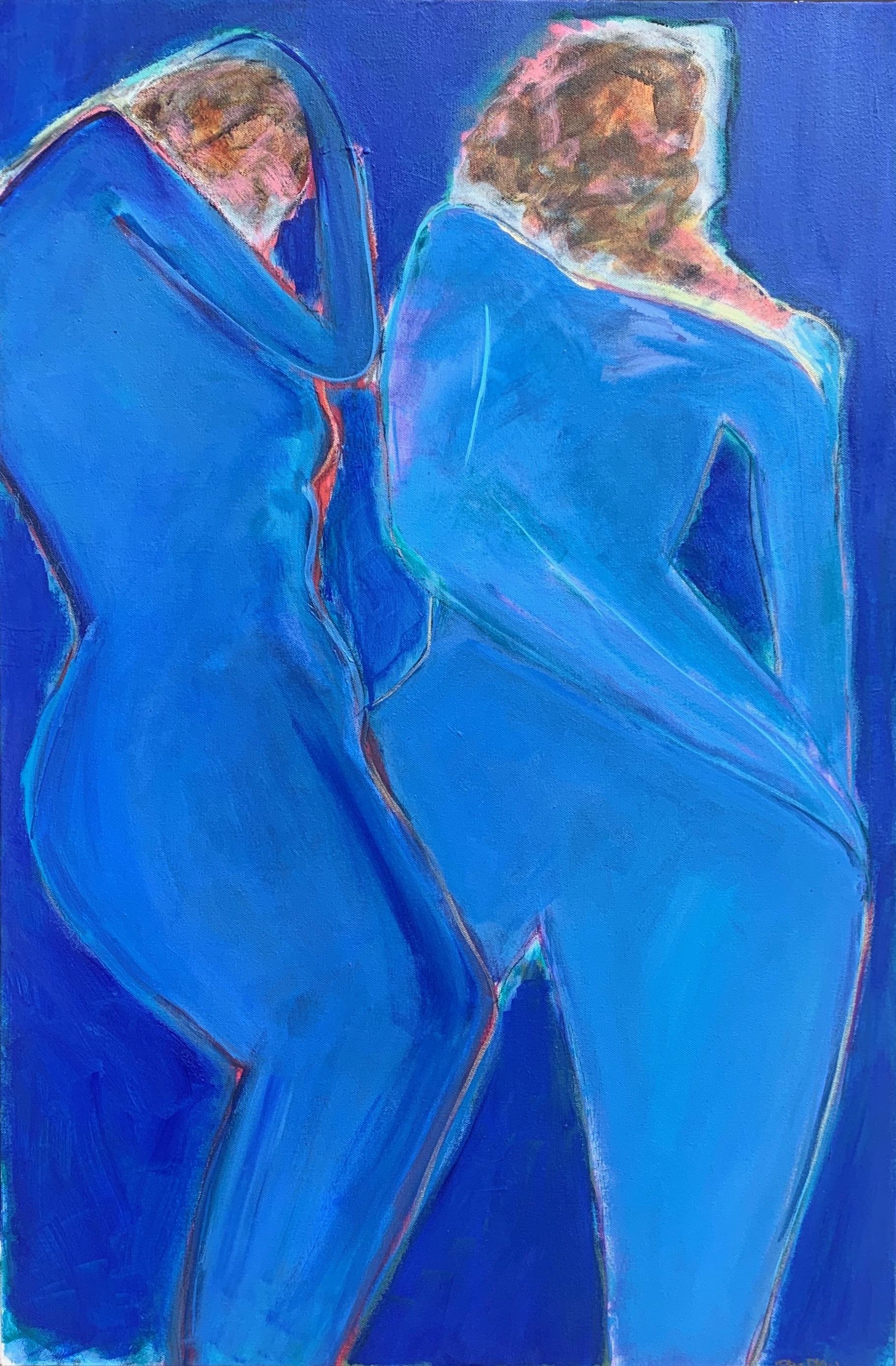 Danse bleue, peinture d'origine