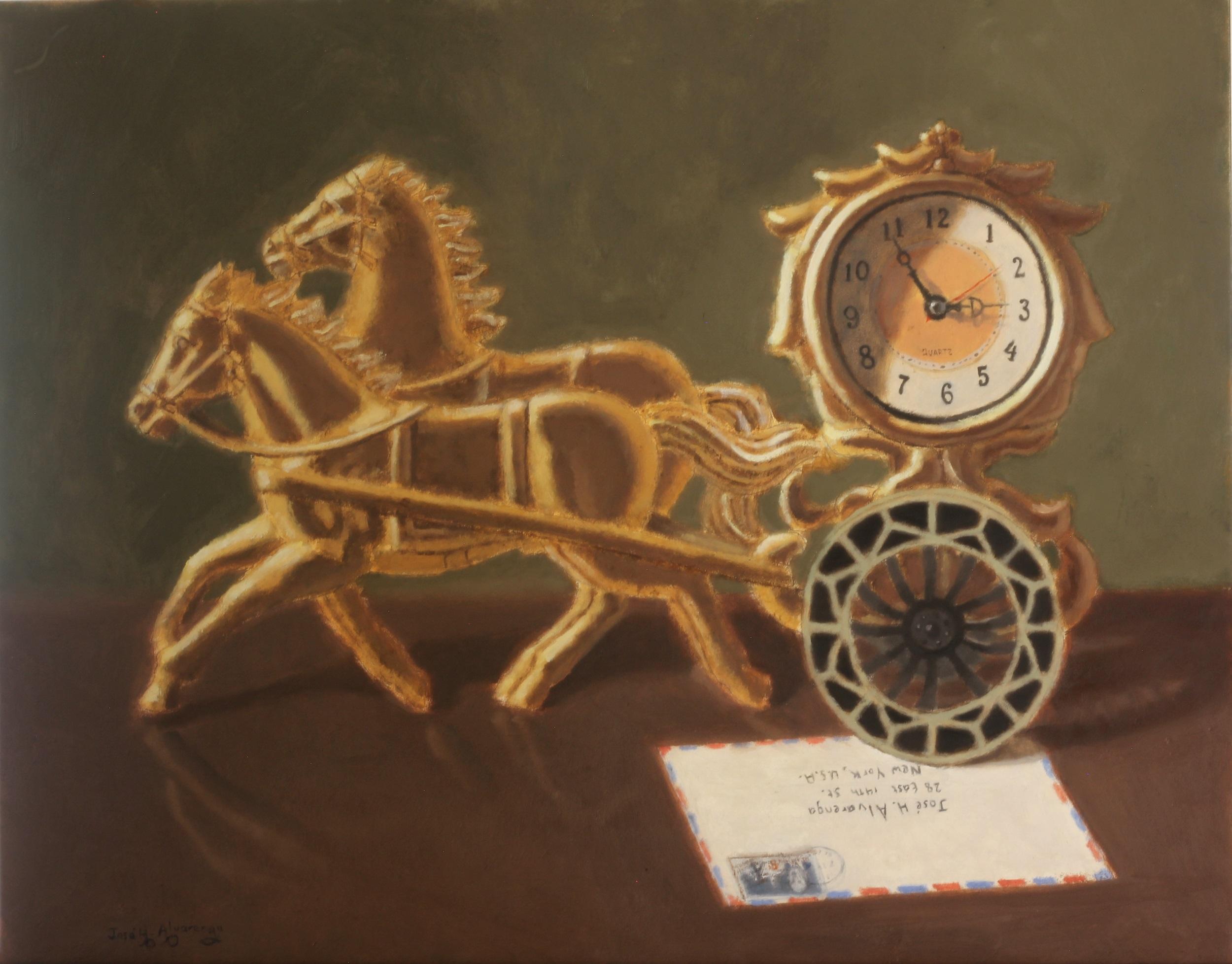 Time and Distance, Oil Painting - Art by Jose H. Alvarenga