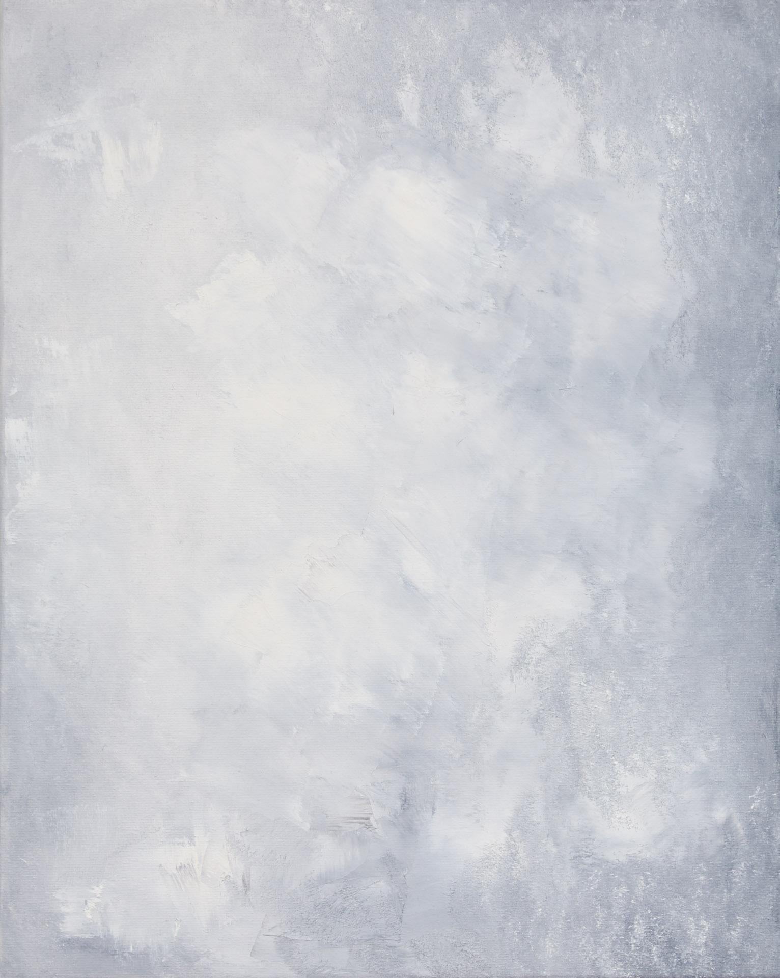 Abstract Painting di Morgan Fite - Nella quiete, pittura ad olio astratta