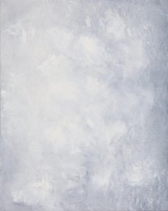 Nella quiete, pittura ad olio astratta