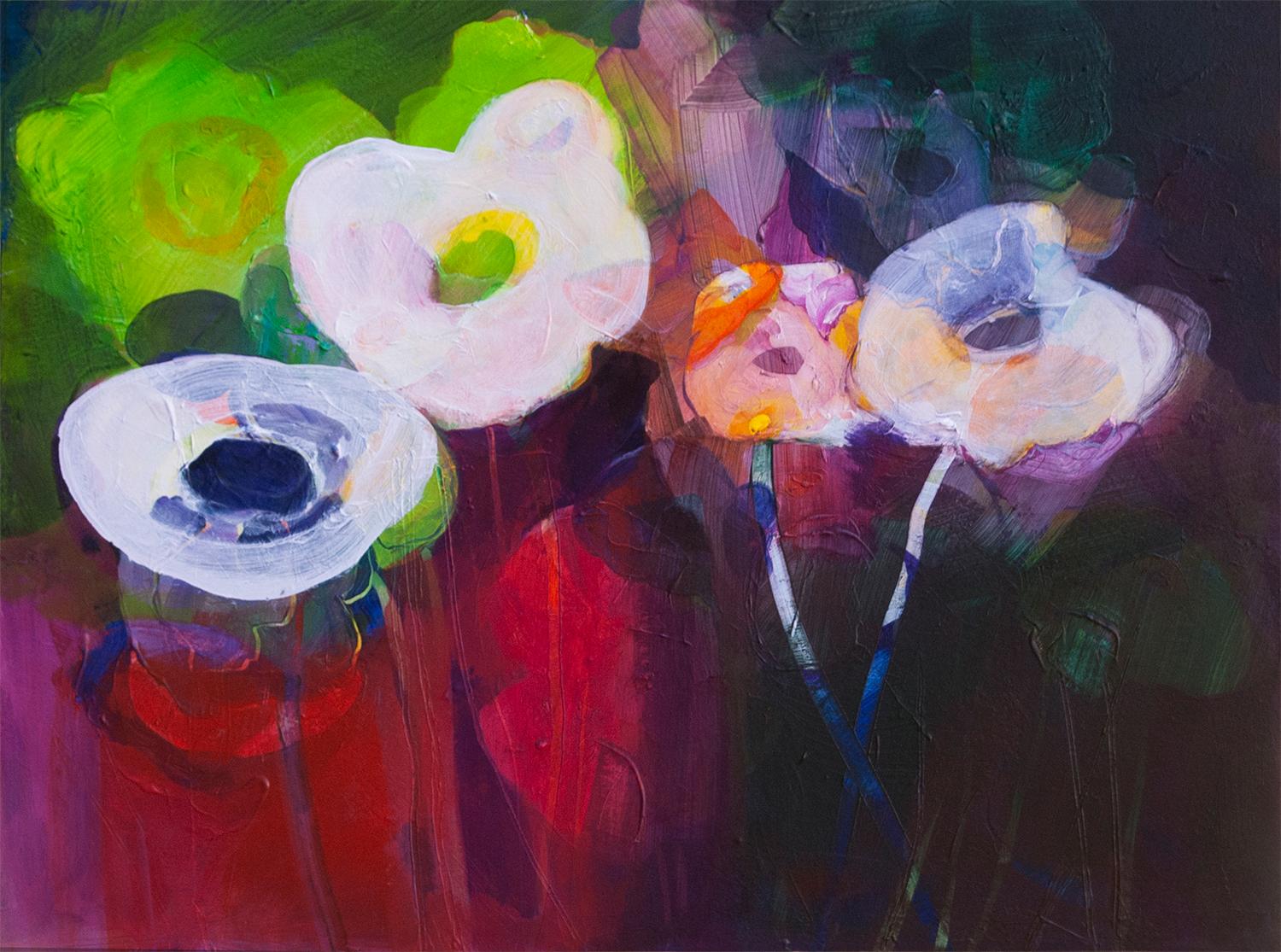 Still-Life Painting di Ruth-Anne Siegel - Speranza, dipinto originale
