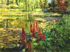 Giverny Reflections, Oil Painting