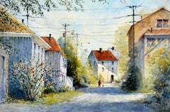 Alley Stroll, Original Painting