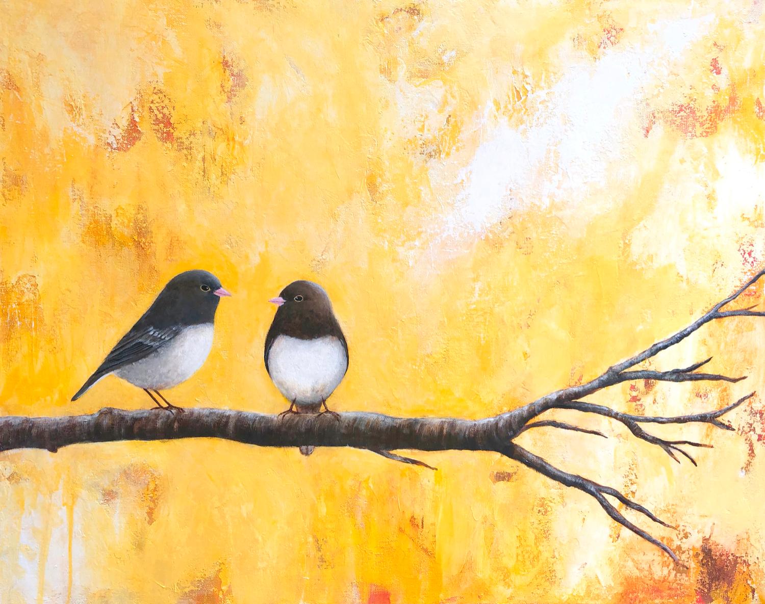 Mel Kistner Animal Painting - Speaks to My Soul, Original Painting