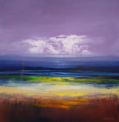 Horizon Sunset, Oil Painting