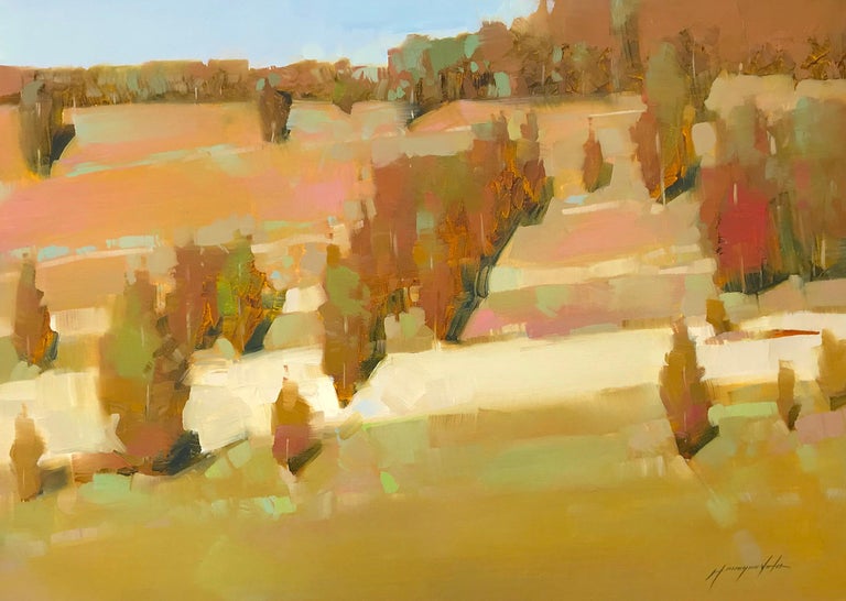 Autumn Breeze, Oil Painting - Art by Vahe Yeremyan