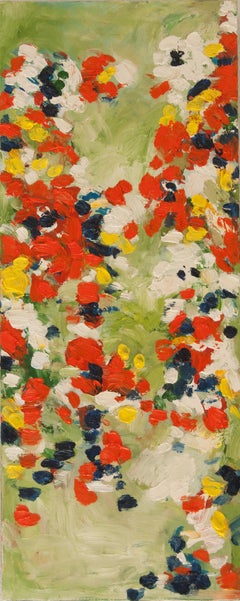 Full Bloom 1, Pittura ad olio astratta